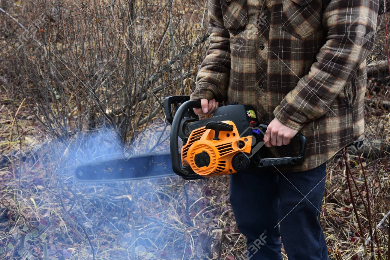 Chainsaw Smoking