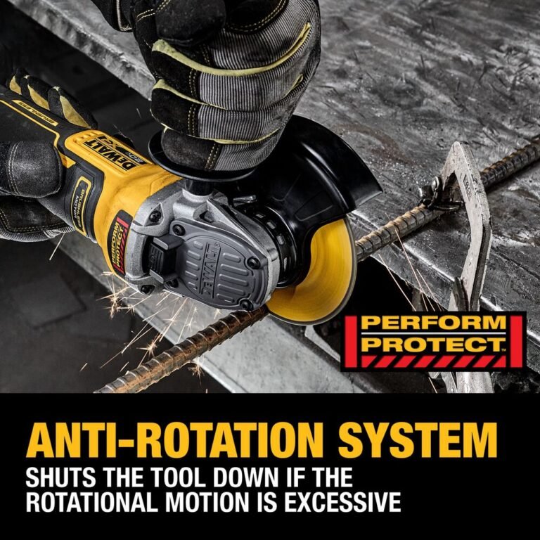 DeWalt Grinder Sparks Excessively
