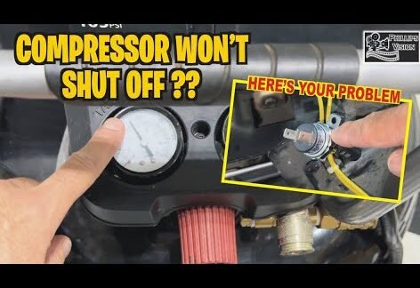 Air Compressor Won't Shut Off
