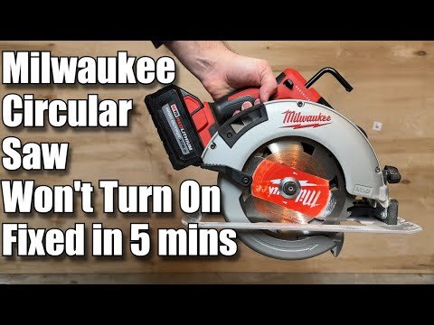 Makita Circular Saw Blade Won't Spin