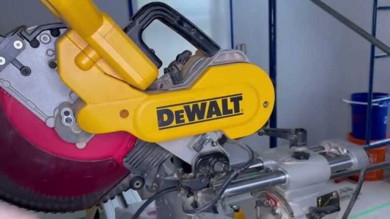 Miter Saw Makes Grinding Noise